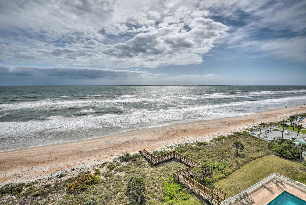 Oceanfront Ormond Beach Condo - Steps To Shore! المظهر الخارجي الصورة